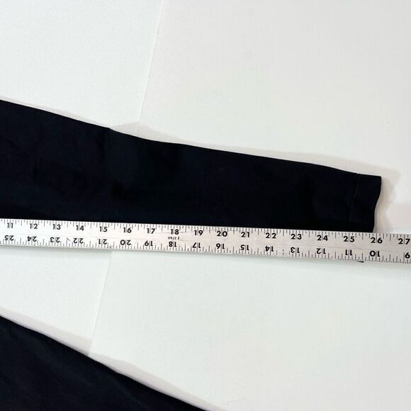 Spanx Assets Blakely Leggings Womens Large Black Seamless Slimming Shaping - Picture 2 of 8